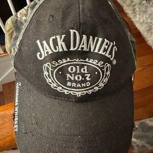 Jack Daniel's Black and Camouflage Cap